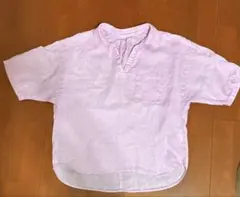 Spick&span リネン100% 半袖シャツ 淡いピンク　Mサイズのサムネイル