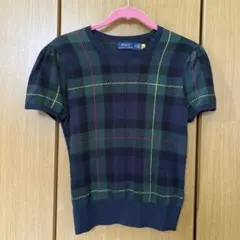 Polo Ralph Lauren チェック柄半袖ニット