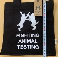 LUSH トートバッグ FIGHTING ANIMAL TESTING