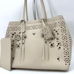 ポロラルフローレン トートバッグ ショルダーバッグ パンチング A4