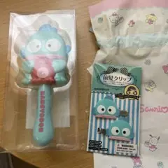 サンリオ ヘアブラシと前髪クリップセット