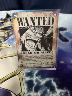 1*3様 ワンピースカードゲーム マーシャル・D・ティーチ SP 手配書