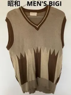 r*l様 昭和レトロ　メンズビギ　byタケオキクチ　ベスト