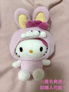 2体　キティ マスコットチャーム　うさぎ　天使　アベイル サンリオ - 2体 キティ マスコットチャーム うさぎ 天使 アベイルの