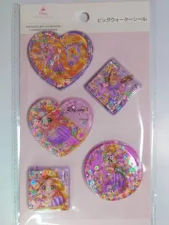 ディズニープリンセス ラプンツェル　中川翔子 ビッグウォーターシール