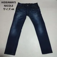 〇HIDEAWAYS NICOLE ハイダウェイニコル ストレッチ デニムパンツ