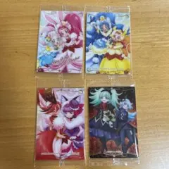 プリキュアウエハース　キラキラプリキュアアラモード　4枚