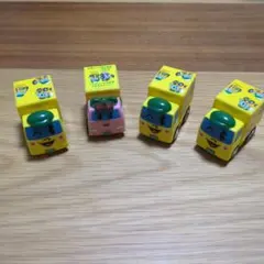神奈川県トラック協会　チョロＱ　トラッくん&みどりちゃん 4台セット