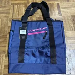 DUNLOP トートバッグ ネイビー 大容量