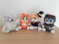 【新品未使用】mofusand モフサンド ハロウィン マスコット 全4種セット