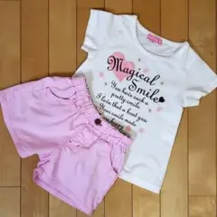 Tシャツ&ショートパンツ　110㎝