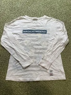 MAGICNUMBER 長袖Tシャツ L ホワイトのサムネイル
