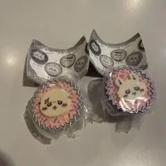 ちいかわ　手作りおやつチャーム　平成女児チョコ　2点セット　モモンガ　ラッコ