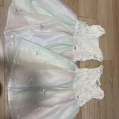 any FAM グラデーション ワンピース 姉妹　セット　110 120