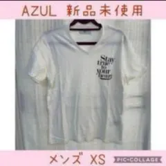 ★0162 AZUL アズール Vネック 半袖 Tシャツ