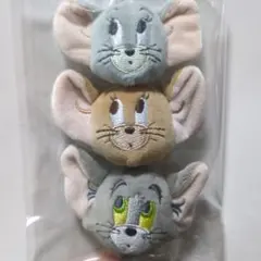 トムとジェリー フェイスマスコットバッジ 3種 セット