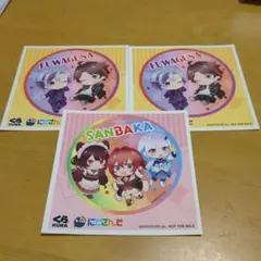 にじさんじ　くら寿司限定　ステッカー