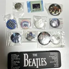 The Beatles 写真ネガ　缶バッジ　10個　ペンケース　ビートルズのサムネイル