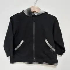 Comme ca ism ブラックトレーナー 80~90cm