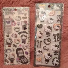 平成はっぴーフォン　もちもちマシュマロシール ハローキティ ギャルキティ　正規品
