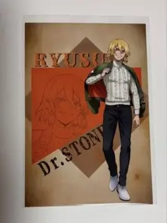 Dr.STONE フライトジャケット 特典ポストカード 龍水