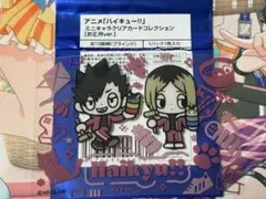 ハイキュー!! ミニキャラクリアカードコレクション【音駒】孤爪・黒尾