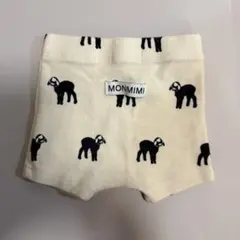 monmimi Square Short Pants-Black Goat XS