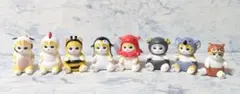 モフサンド mofusand ミニフィギュア 8個セット