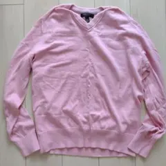 Banana Republic ピンク色セーター（綿カシミヤ混）