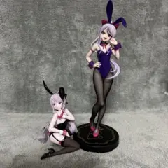オーバーロード　シャルティア　バニーフィギュア2体セット！[箱無し]