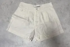 【値下げ】POLO RALPH LAUREN アイボリー ショートパンツサイズ2