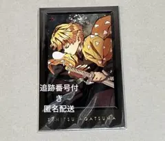 鬼滅 ufotable ダイニング 善逸 箔押し チェキ風 ブロマイド カード