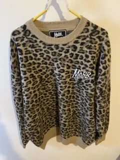 MOBB ヒョウ柄 トレーナー M