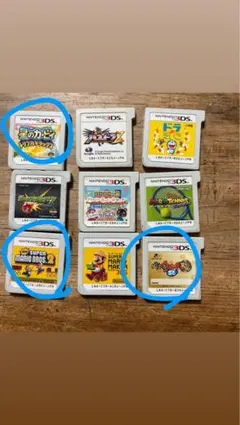 ニンテンドー3DS、DSソフト 9本セット ニンテンドー3DS ソフト 9本セット - メルカリ