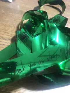 銀テープ 三代目 JSB 緑色 RAISE THE FLAG