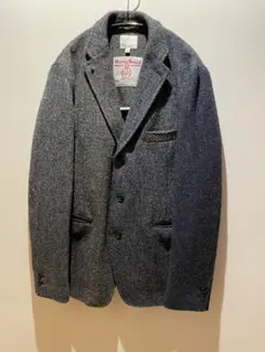 ハリスツイード テーラードジャケット