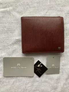 mila schon 二つ折り財布 ブラウン レザーのサムネイル