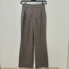 【美品】グローバルワーク　あったかウツクシルエットワイドパンツ