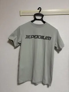 XPODIUM Tシャツ ライトグレー Sサイズ