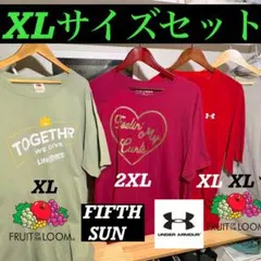 XLサイズ Tシャツセット 4枚 半袖カットソー まとめ売り
