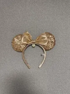 ミニー耳カチューシャ ピンクゴールド