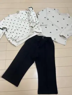 ブランシェス トレーナー ロンT パンツ 3点セット