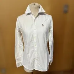 ラルフローレン ボタンダウンシャツ ストライプ襟