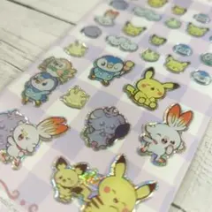 ポケモン　キラキラぷっくりシール　エポキシ ☆同梱の場合2点目以降100円お値引