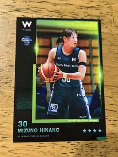 Wリーグ トレーディングカード　水野妃奈乃選手