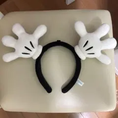 ミッキー手型カチューシャ