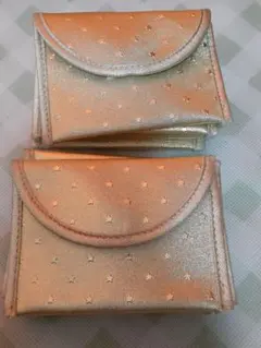星柄コンパクト財布 ゴールド 10PIECE