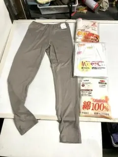 グンゼ　他　レディーススラックス下　Mサイズ　まとめて5枚　新品　★き5707