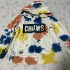 CHUMS タイダイ柄 パーカー
