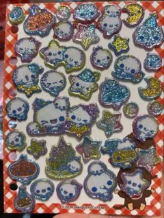 ぷくぷくあわわちゃん キャンディグリッターステッカー